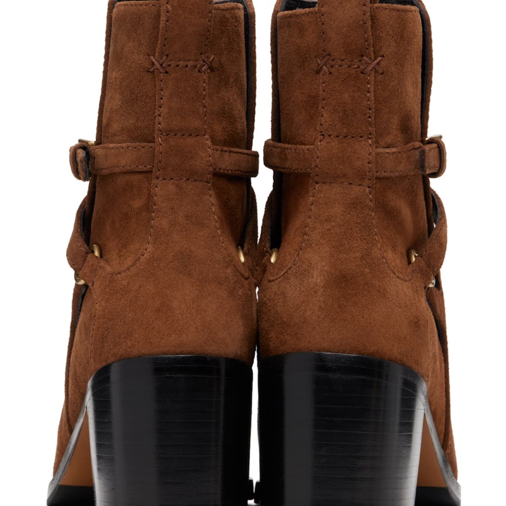 Rag & Bone Suede Ankle Boots - Picture 2 of 8